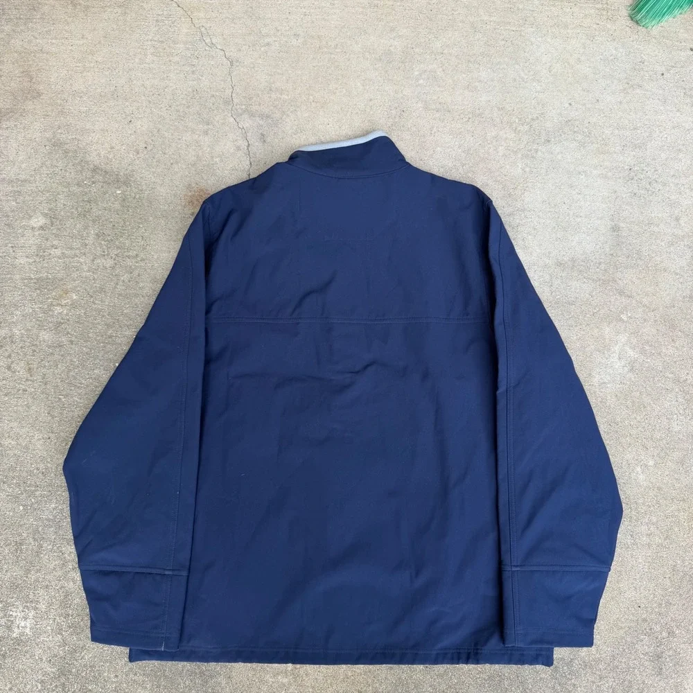 Reebok New York Rangers NHL Mens Navy Blue Full Zip Fleece Lined Jacket Large - Picture 11 of 11